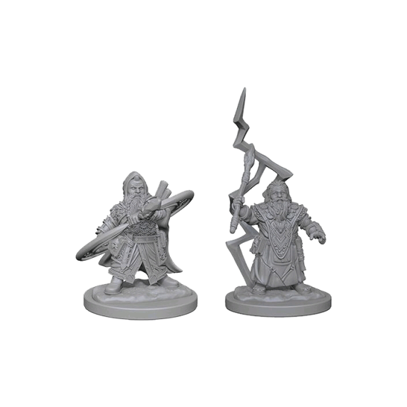 Pathfinder: Deep Cuts Unpainted Miniatures - Dwarf Male Sorcerer