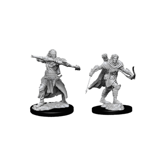 Pathfinder Deep Cuts Unpainted Miniatures: Male Half-Elf Ranger