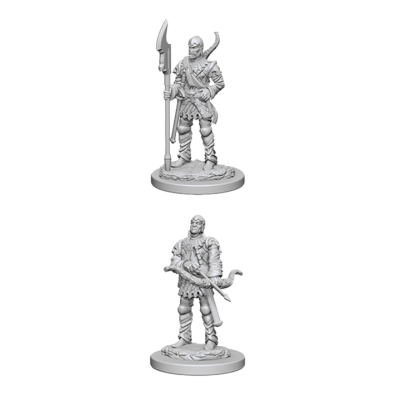Pathfinder Deep Cuts Unpainted Miniatures: Town Guards Pathfinder Deep Cuts Unpainted Miniatures: Town Guards