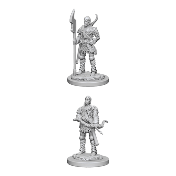 Pathfinder Deep Cuts Unpainted Miniatures: Town Guards