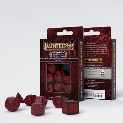 Pathfinder Dice Set: Wrath of the Righteous