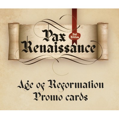 Pax Renaissance Age of Reformation Promo Cards