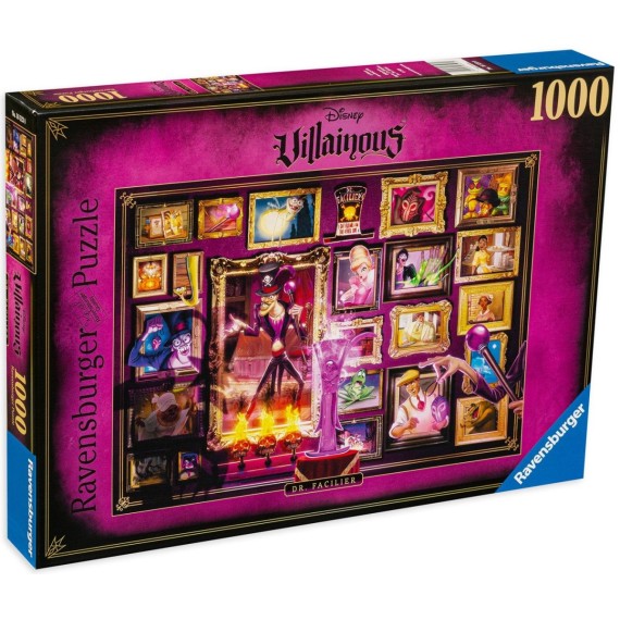 Παζλ Ravensburger 1000 κομμάτια - Disney Villain: Dr. Fasilie