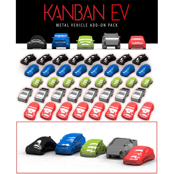 Kanban EV: Metal Vehicle Upgrade Pack