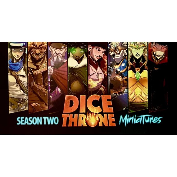 Dice Throne Adventures: Season Two Miniatures