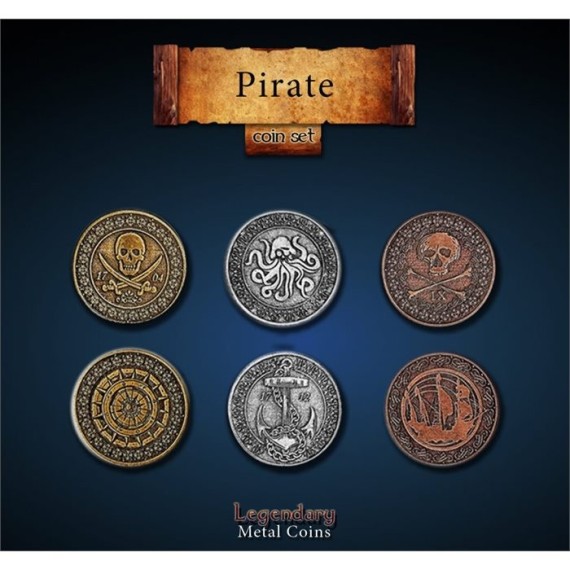 Pirate  Copper Coin