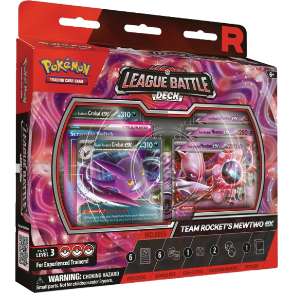 Pokemon TCG - Team Rocket's Mewtwo ex League Battle Deck