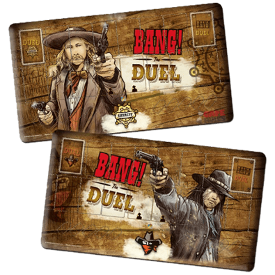 Player mats: BANG! The Duel (Exp)