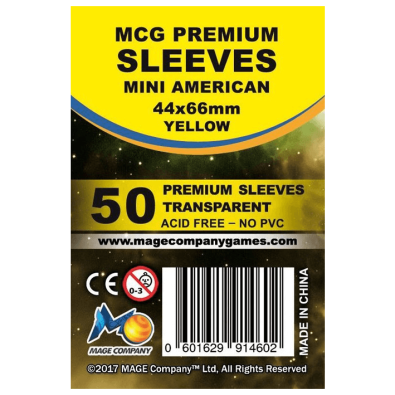 Premium Transparent Sleeves (41x63) - 50C Premium Transparent Sleeves (41x63) - 50C