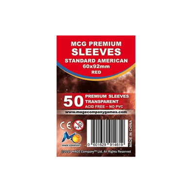 Premium Transparent Sleeves (57x89) - 50C Premium Transparent Sleeves (57x89) - 50C