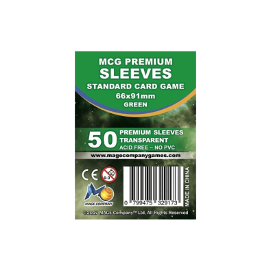 Premium Transparent Sleeves (63x88) - 50C Premium Transparent Sleeves (63x88) - 50C