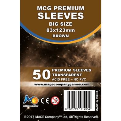 Premium Transparent Sleeves (83x123) - 50C Premium Transparent Sleeves (83x123) - 50C