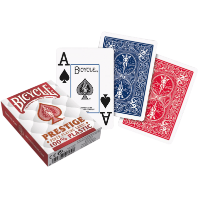 Τράπουλα: Prestige Rider Back 100% Plastic Jumbo Index