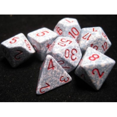 RPG Dice Sets Air Poly 7-dice Cube RPG Dice Sets Air Poly 7-dice Cube