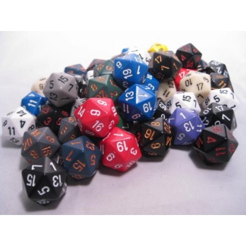 Opaque D20