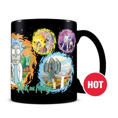 Rick and Morty (Multiversal Portal Problems) Heat Change Mug