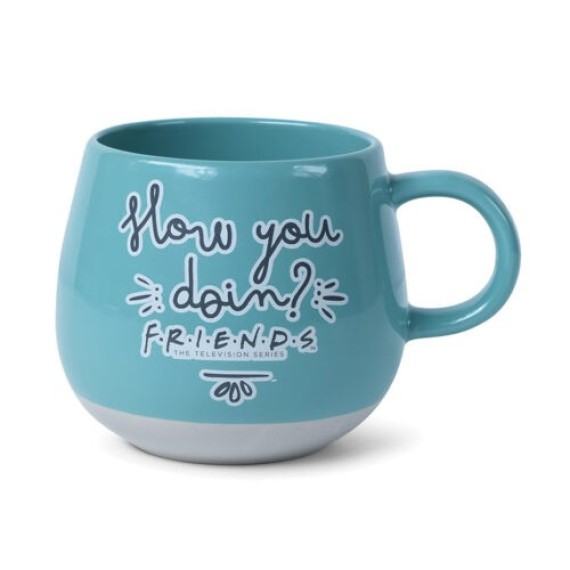 Friends (How You Doin’ – Green) Round Mug 13floz/ 370ml