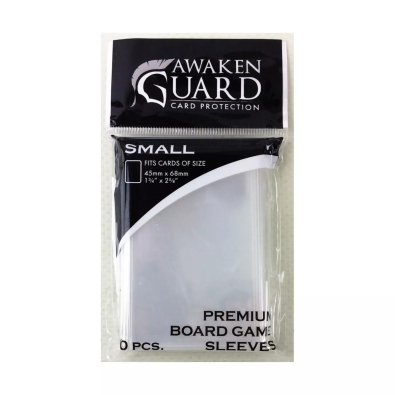 Awaken Guard: Premium Small Board Game sleeves (45x68) (50pcs) Awaken Guard: Premium Small Board Game sleeves (45x68) (50pcs)