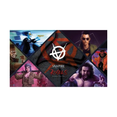 Vampire: The Masquerade - Rivals Brujah Playmat Vampire: The Masquerade - Rivals Brujah Playmat
