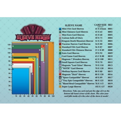 Sleeve Kings Sleeve Finder Playmat (Neoprene Mat) - SKS-8888