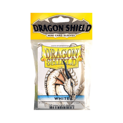 Dragon Shield Sleeves 50C - Standard - White
