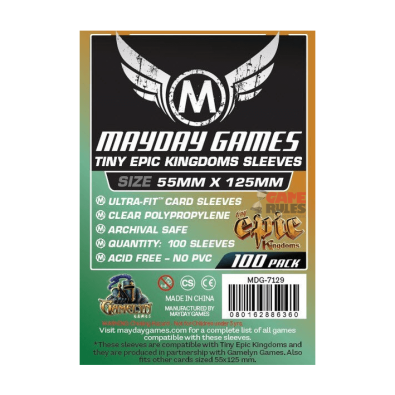 "Tiny Epic Kingdoms" Card Sleeves (88x125) - 100C