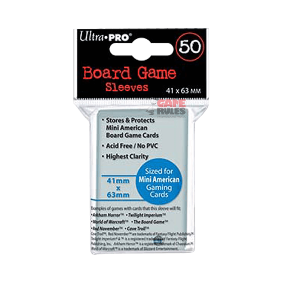 Ultra Pro - Mini USA Sleeves (41x63) - 50C