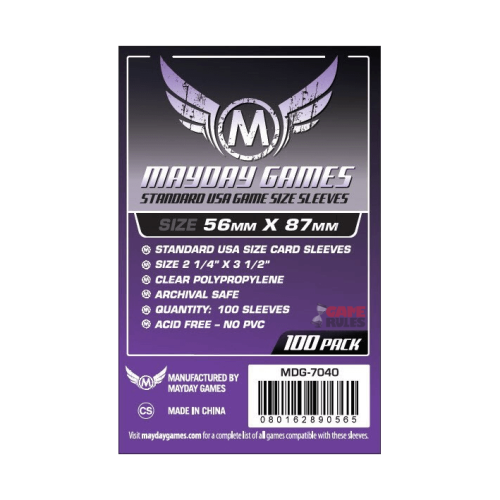 Standard USA Sleeves (56x87) - 100C