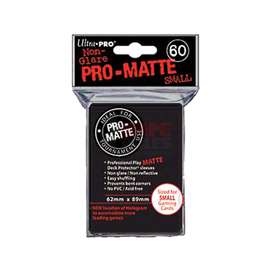 Pro-Matte Small Sleeves (62x89) - Black