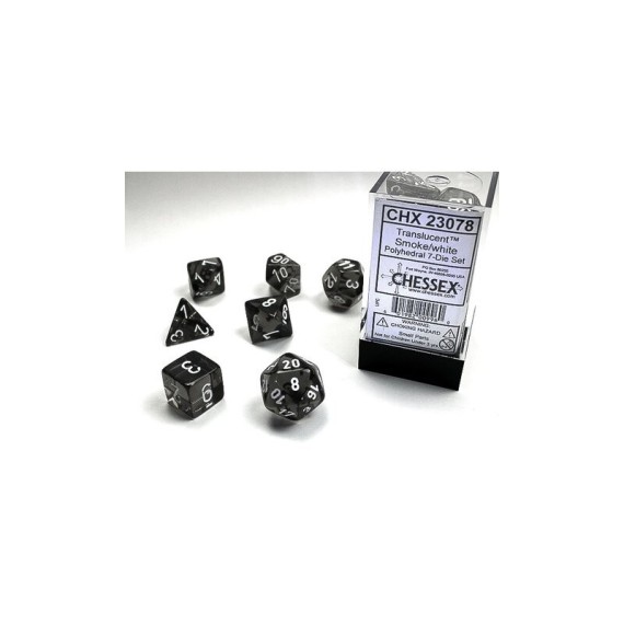 Translucent Polyhedral Smoke/white