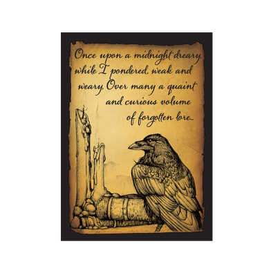 Standard Card Sleeves: Matte Sleeves - Raven 50C