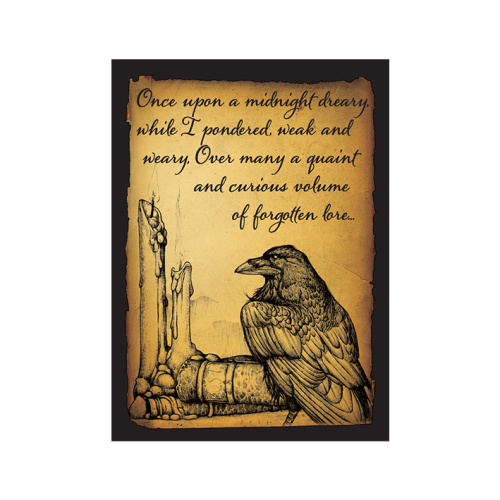 Standard Card Sleeves: Matte Sleeves - Raven 50C