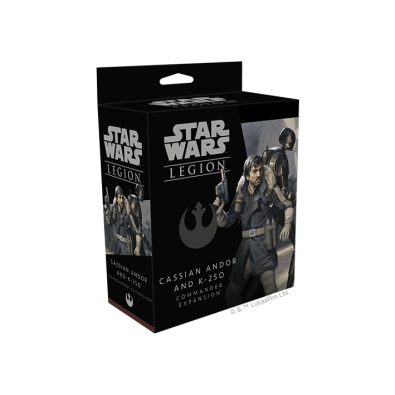 Star Wars Legion: Cassian Andor and K-2S0 Commander Expansion