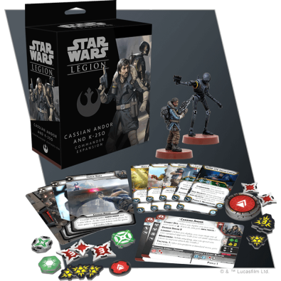 Star Wars Legion: Cassian Andor and K-2S0 Commander Expansion