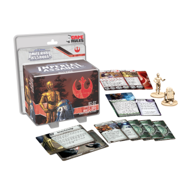 Star Wars Imperial Assault: R2-D2 & C-3PO Ally Pack (Exp.) Star Wars Imperial Assault: R2-D2 & C-3PO Ally Pack (Exp.)