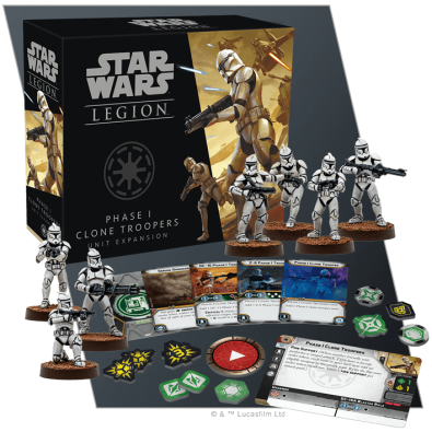 Star Wars Legion: Phase I Clone Troopers Unit Expansion