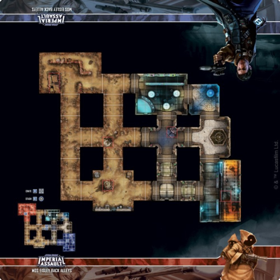 Star Wars: Imperial Assault – Mos Eisley Back Alleys Skirmish Map Star Wars: Imperial Assault – Mos Eisley Back Alleys Skirmish Map
