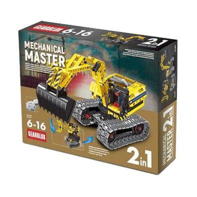 Tech Bricks: 2 in 1 Construction - Excavator & Robot
