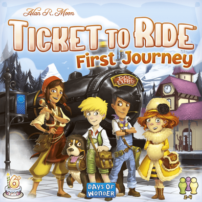 Ticket to Ride: First Journey - Europe Ticket to Ride: First Journey - Europe