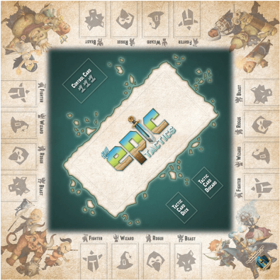 Tiny Epic Tactics: Game Mat
