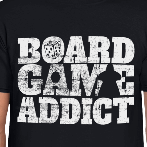 T-shirt: Addict - Black
