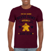 T-shirt: Vintage Gaming - Burgundy