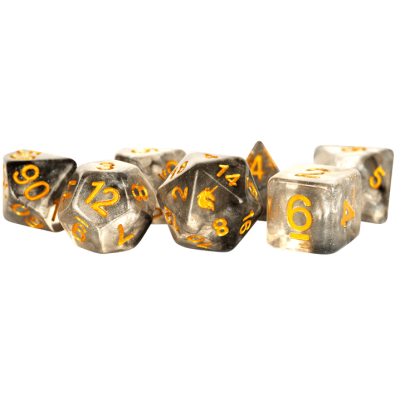 Unicorn Resin Polyhedral Dice Set Rogue Rage