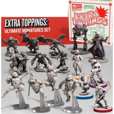 Unmatched Adventures TMNT Ultimate Miniatures Pack Extra Toppings