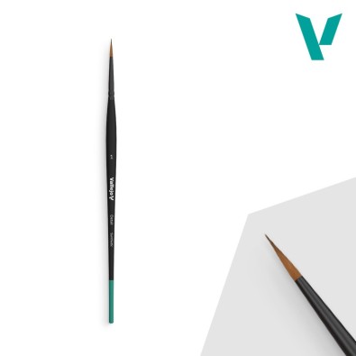 Vallejo Detail - Round Synthetic Brush No. 1