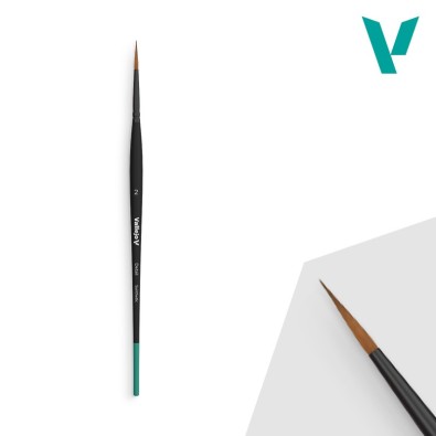 Vallejo Detail - Round Synthetic Brush No. 2