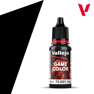 Vallejo Color - Black (18 ml)