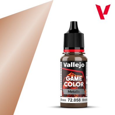 Vallejo Metal - Brassy Brass (18 ml)
