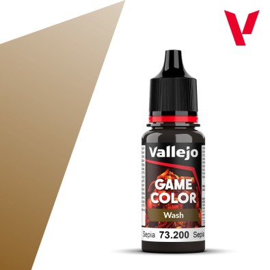 Vallejo Wash - Sepia  (18 ml)