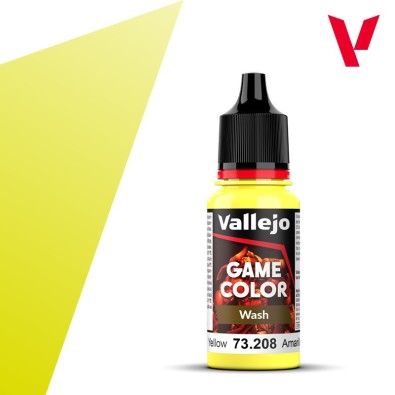 Vallejo Wash - Yellow  (18 ml)